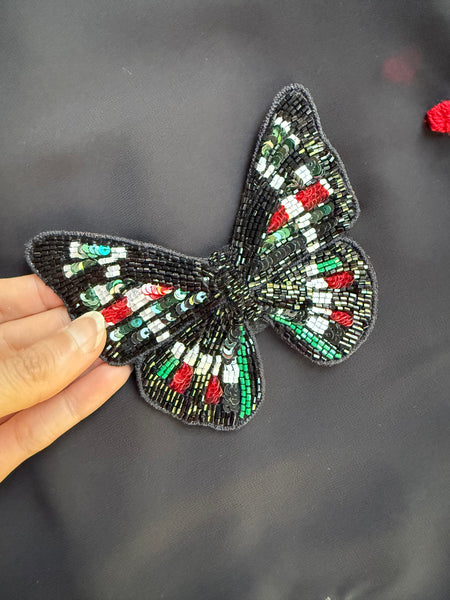 Another Butterfly Brooch in The UAE’s National Flag Colors