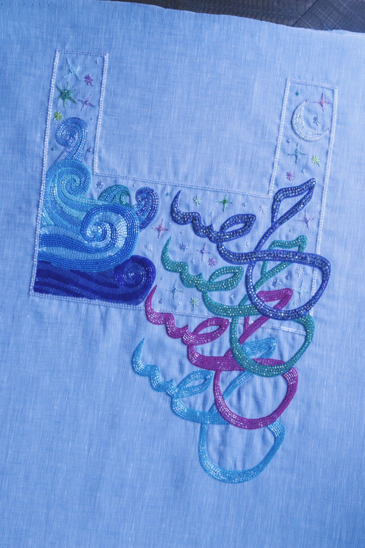 Made To Order Arabic Calligraphy Kaftan, delivery within 7 days