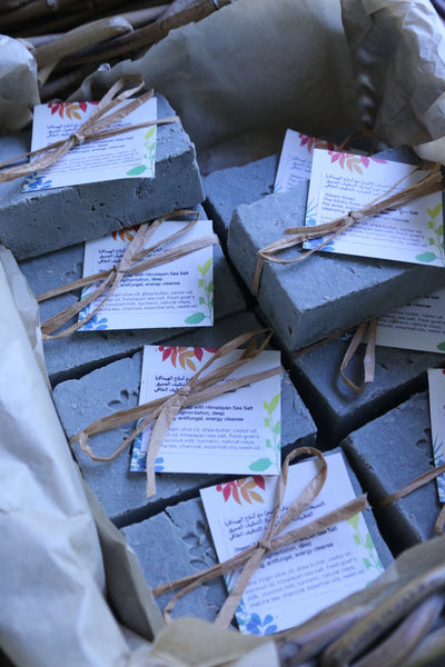 The Stinky Soap with Himalayn Sea Salt - Neem Soap (energy cleanse, acne, fungus)