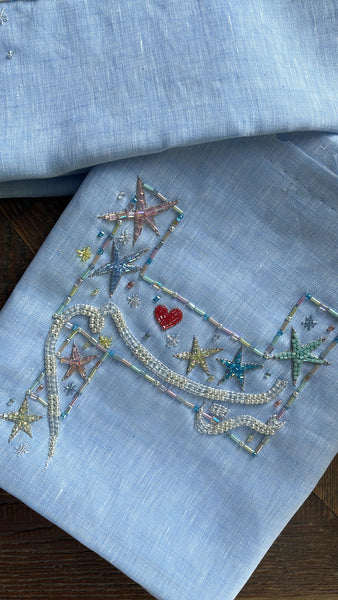 FOR KIDS: Made To Order Arabic Calligraphy Kaftan, delivery within 2 weeks