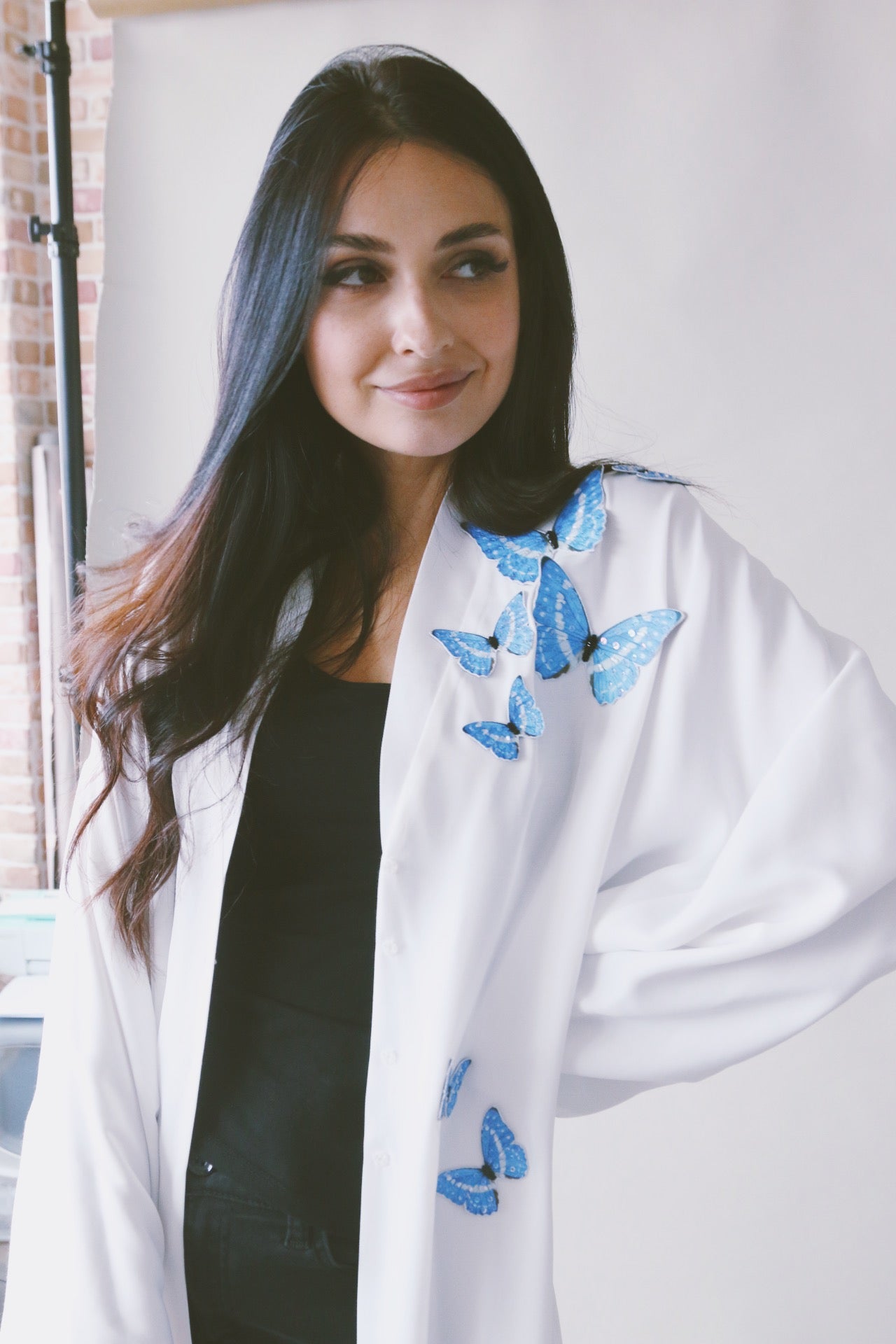 A Journey of Transformation Abaya, White