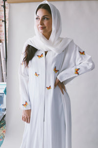 Another Garden of Butterflies, White
