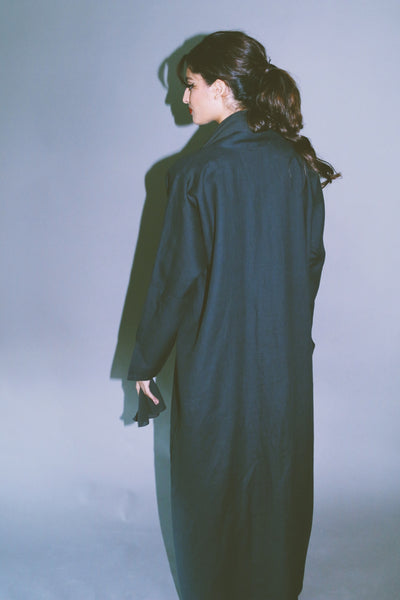 The Butterfly Collection: The African Monarch Abaya, Slim Fit, In Black