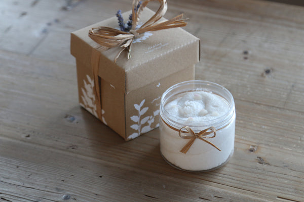 Whipped Soap Scrub, Al Talbeenah (gentle exfoliation, all skin types)