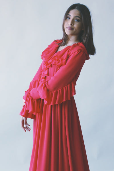The Happy Summer Dress, in Fuchsia