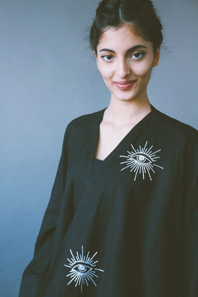 The "Spiritual Awakening" Abaya, in Black