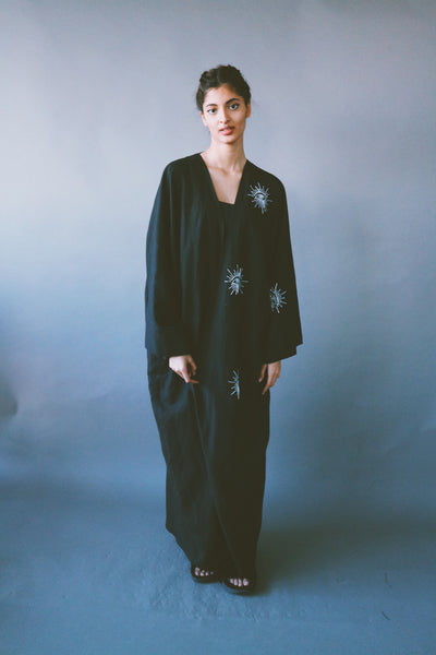 The "Spiritual Awakening" Abaya, in Black