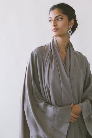 The Ecological Heat-Resistant Abaya, in Greige