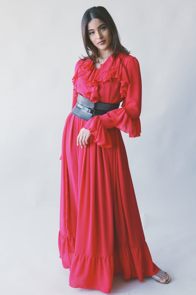 The Happy Summer Dress, in Fuchsia