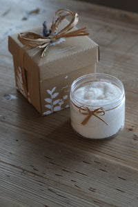 Whipped Soap Scrub, Al Talbeenah (gentle exfoliation, all skin types)
